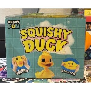 Squishy DUCK Crazy Fun Duck Squishy Squeeze Toy JUMBO Yellow NEW Fidget NEW